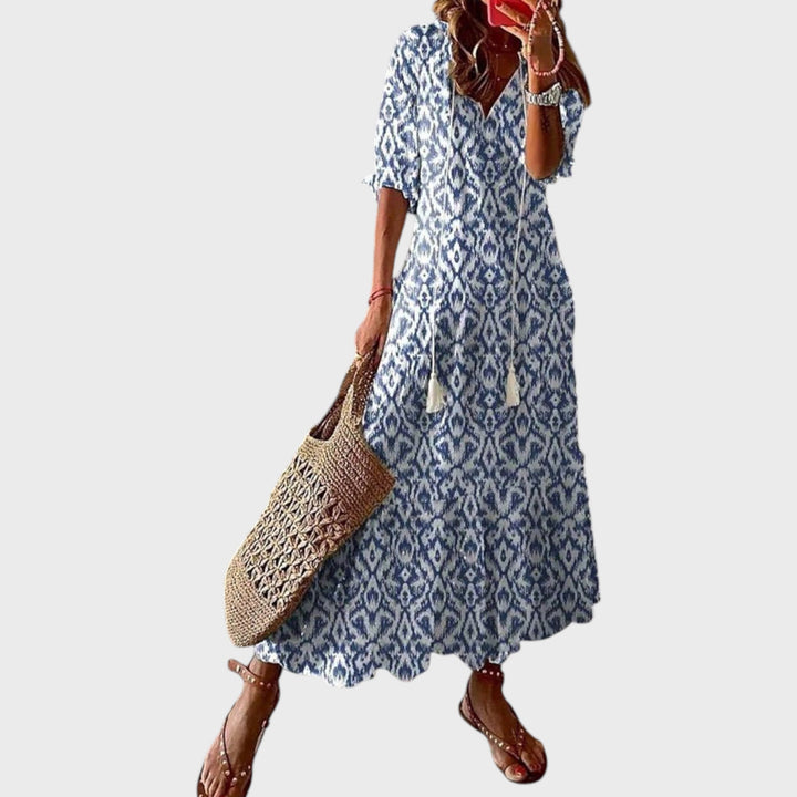 Lilla | Carefree Boho Dress with Accentuated Shape