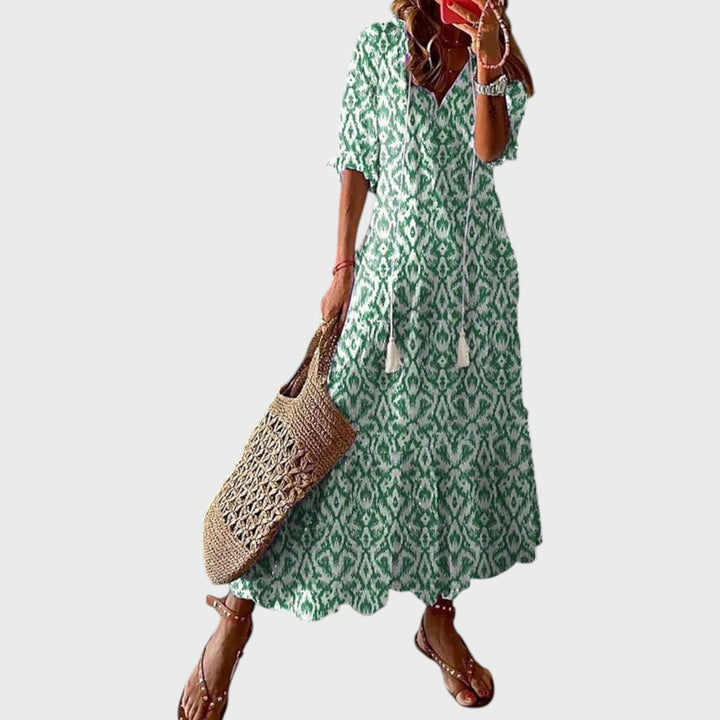 Lilla | Carefree Boho Dress with Accentuated Shape