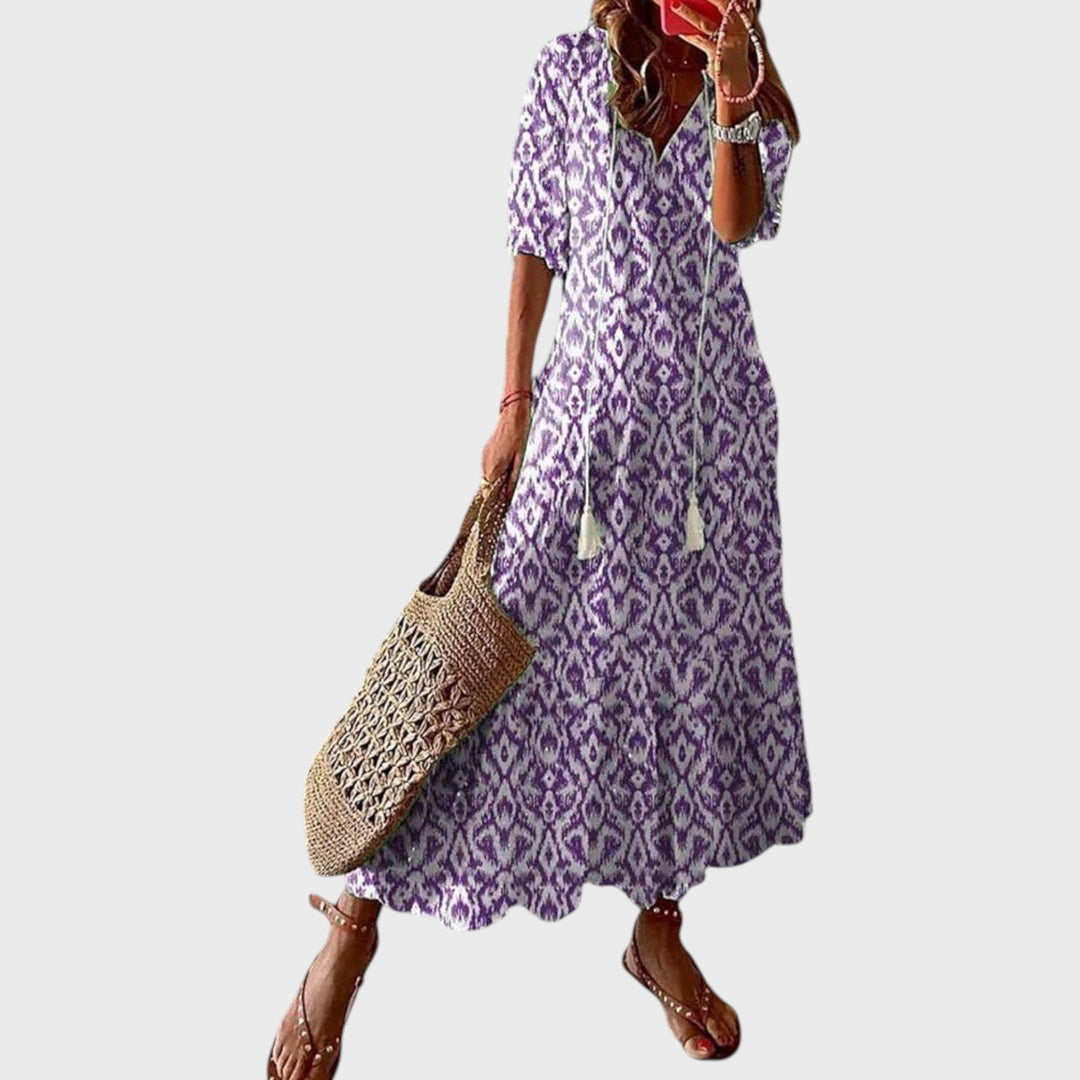 Lilla | Carefree Boho Dress with Accentuated Shape