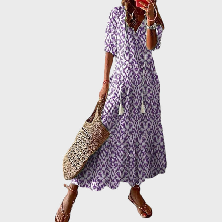 Lilla | Carefree Boho Dress with Accentuated Shape