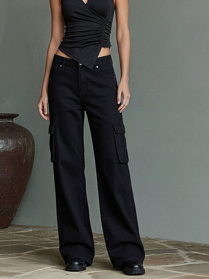 Modern Grunge Halter Two-Piece Set