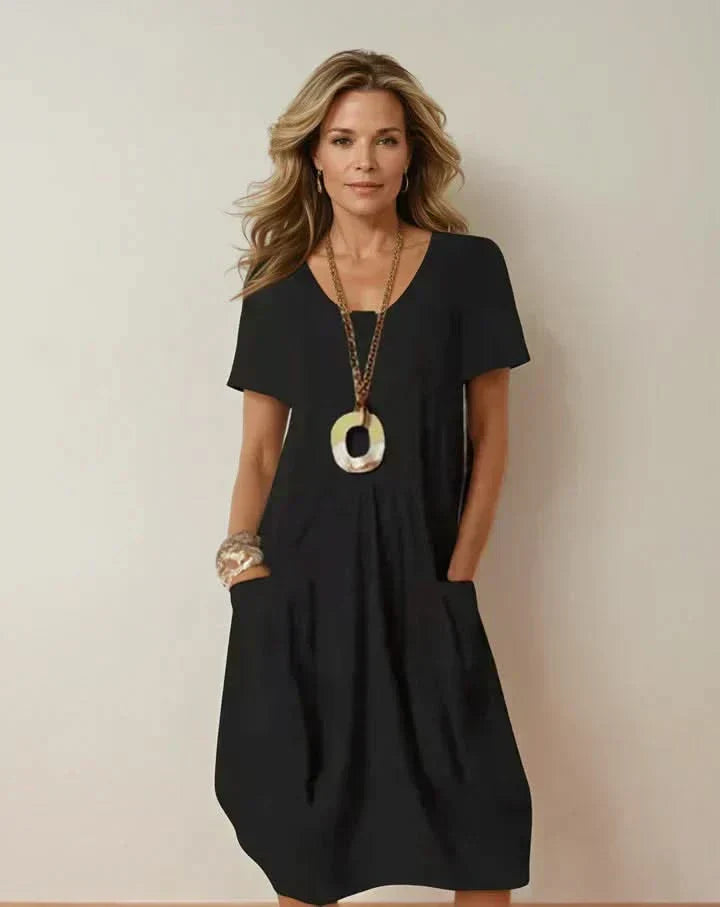 Katherine  | Elegant Dress With Tummy Coverage