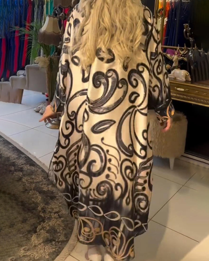 Eliane | Elegant dress with print