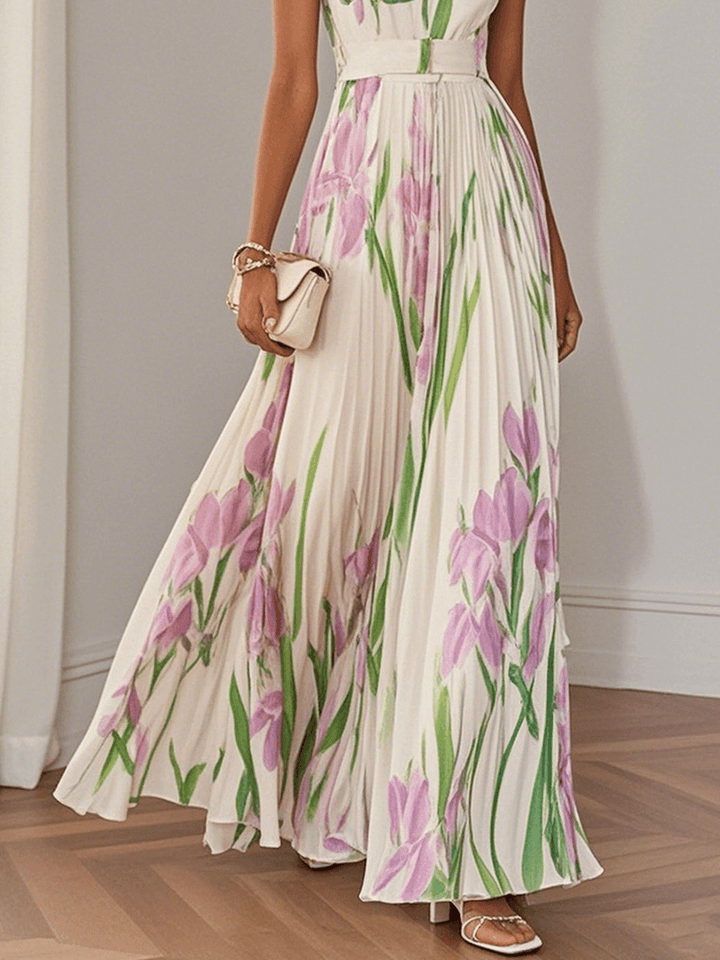 Raelynn™ | Elegant Pleated Maxi Dress