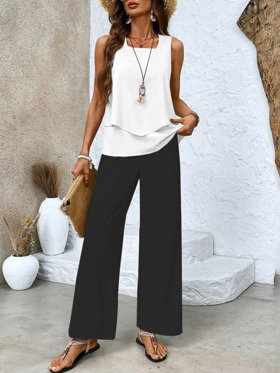 Nora | Elegant 2-piece summer set