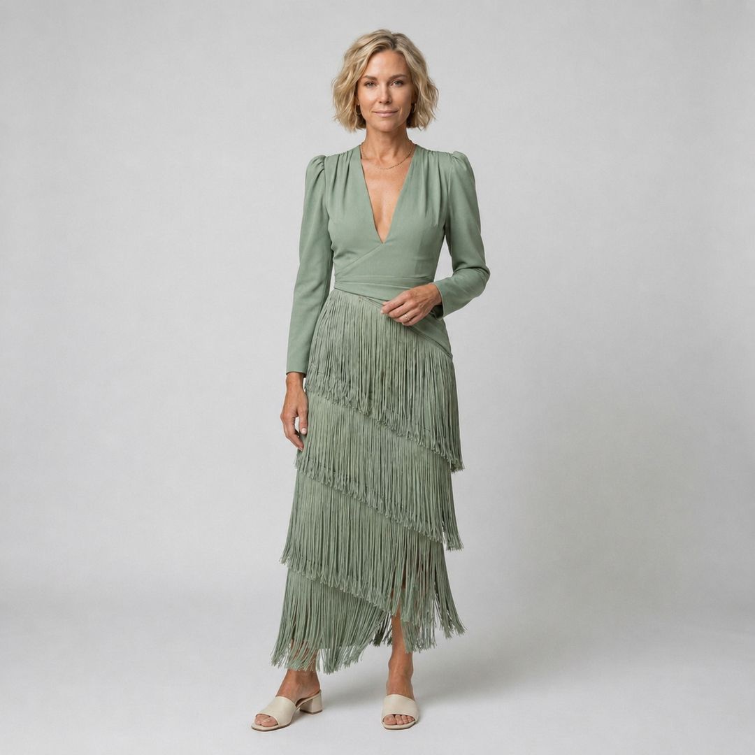 Ronda Fringe Dress