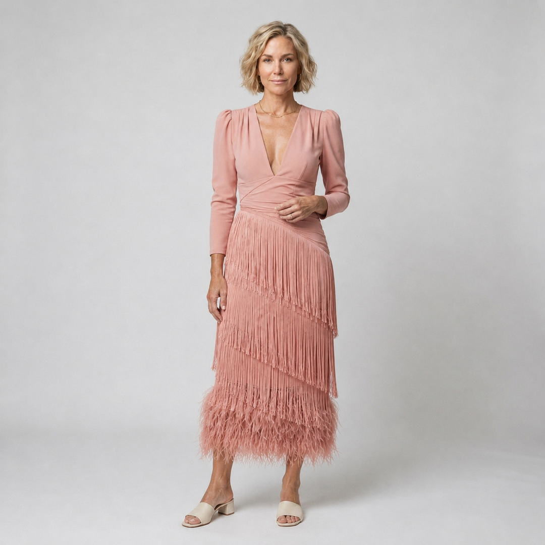 Ronda Fringe Dress