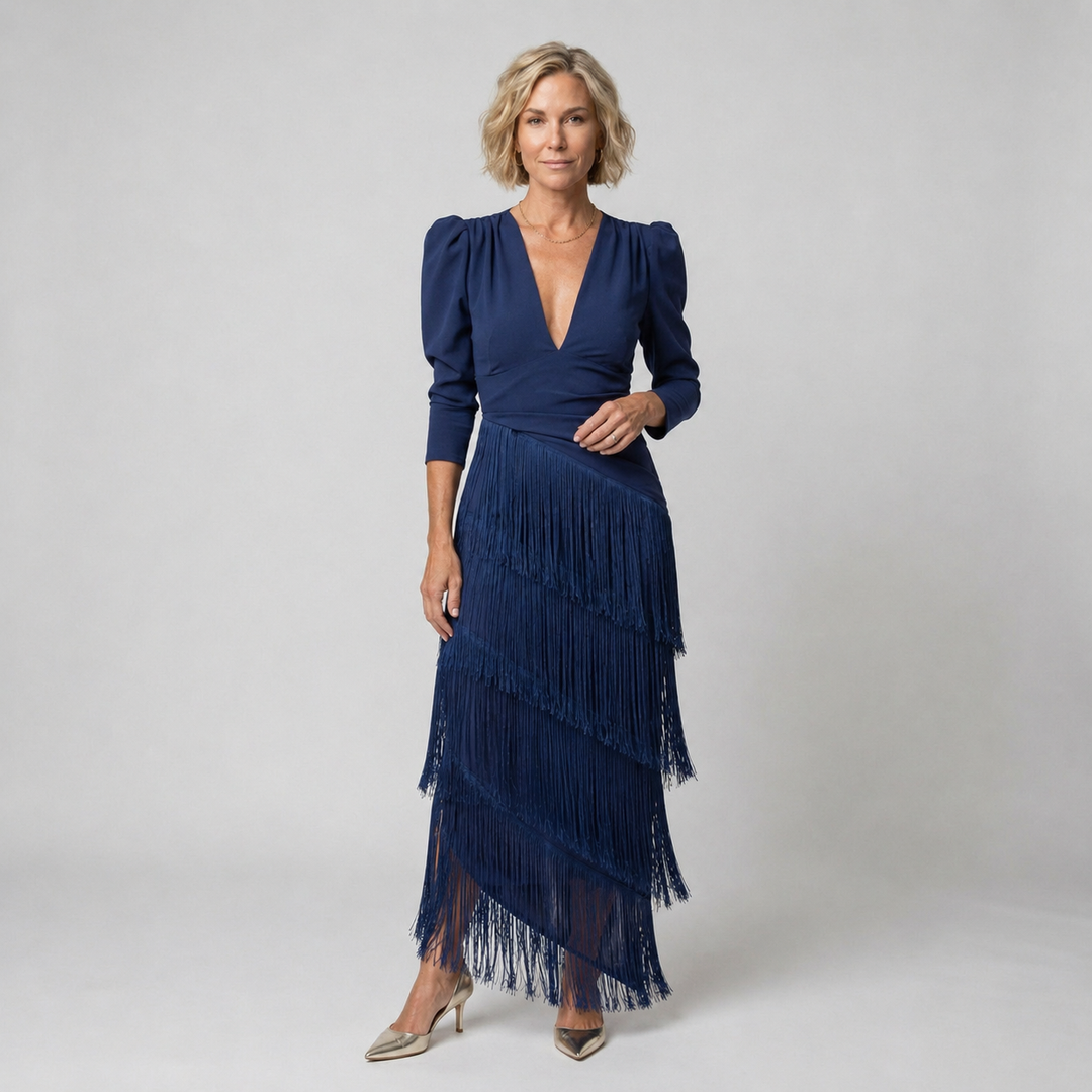 Ronda Fringe Dress