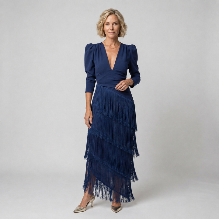 Ronda Fringe Dress