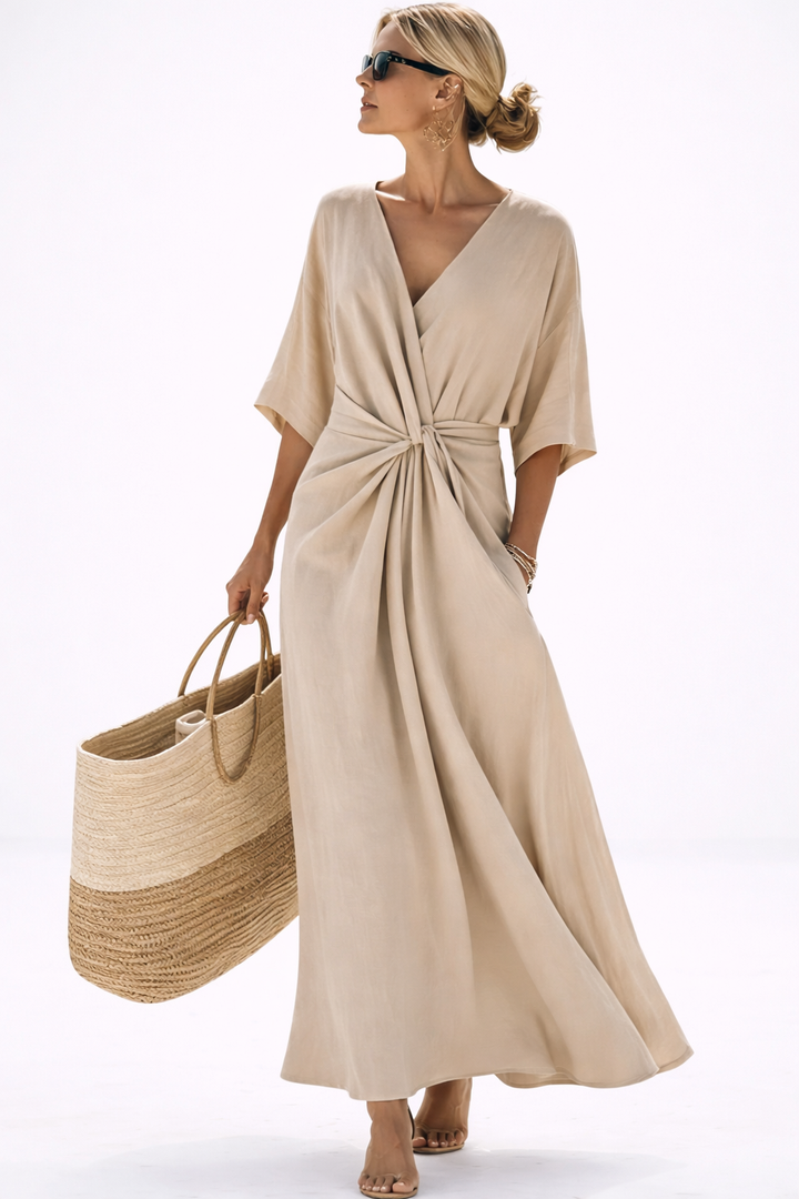 Benthe™ | Elegant Twist Maxi Dress
