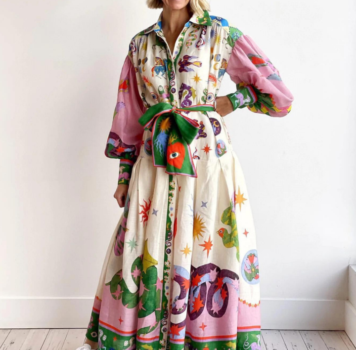 Claudette | Dress with volume