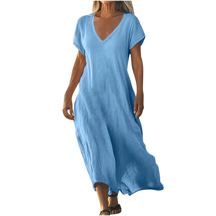 ROSALYNN | FLOWING SUMMER MAXI DRESS