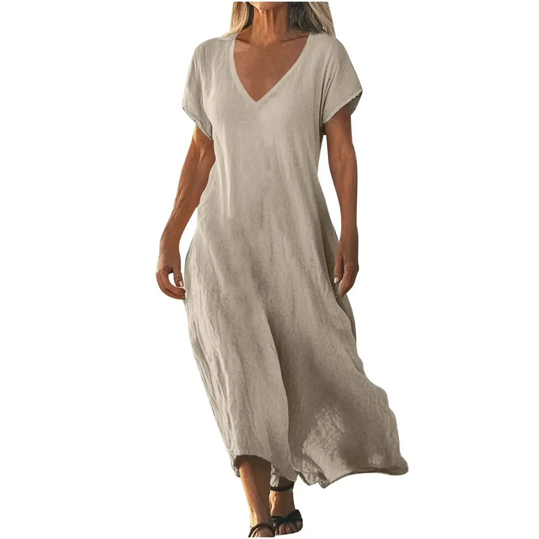 ROSALYNN | FLOWING SUMMER MAXI DRESS