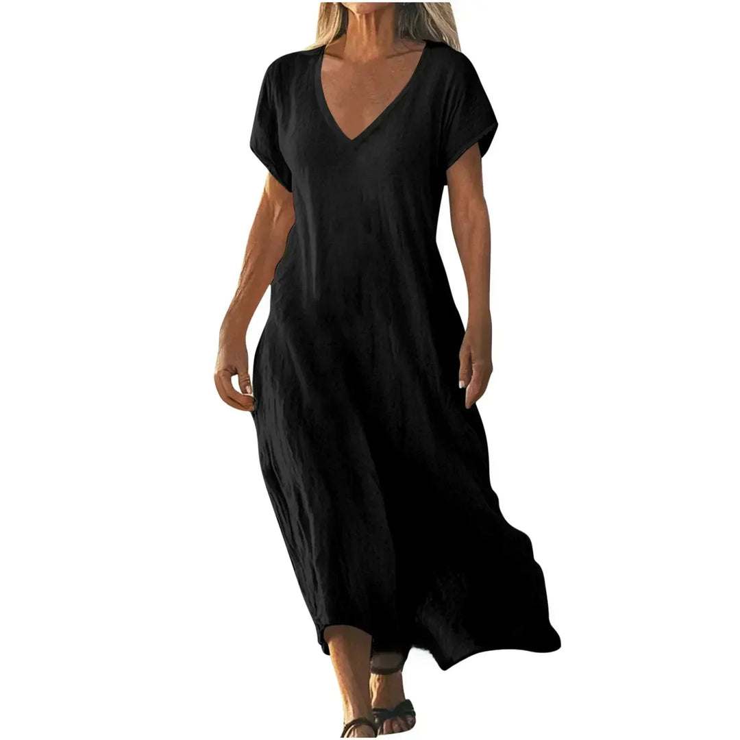ROSALYNN | FLOWING SUMMER MAXI DRESS