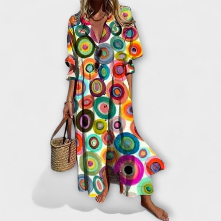 Lila - Tailored Maxi Coat with Abdominal Cover