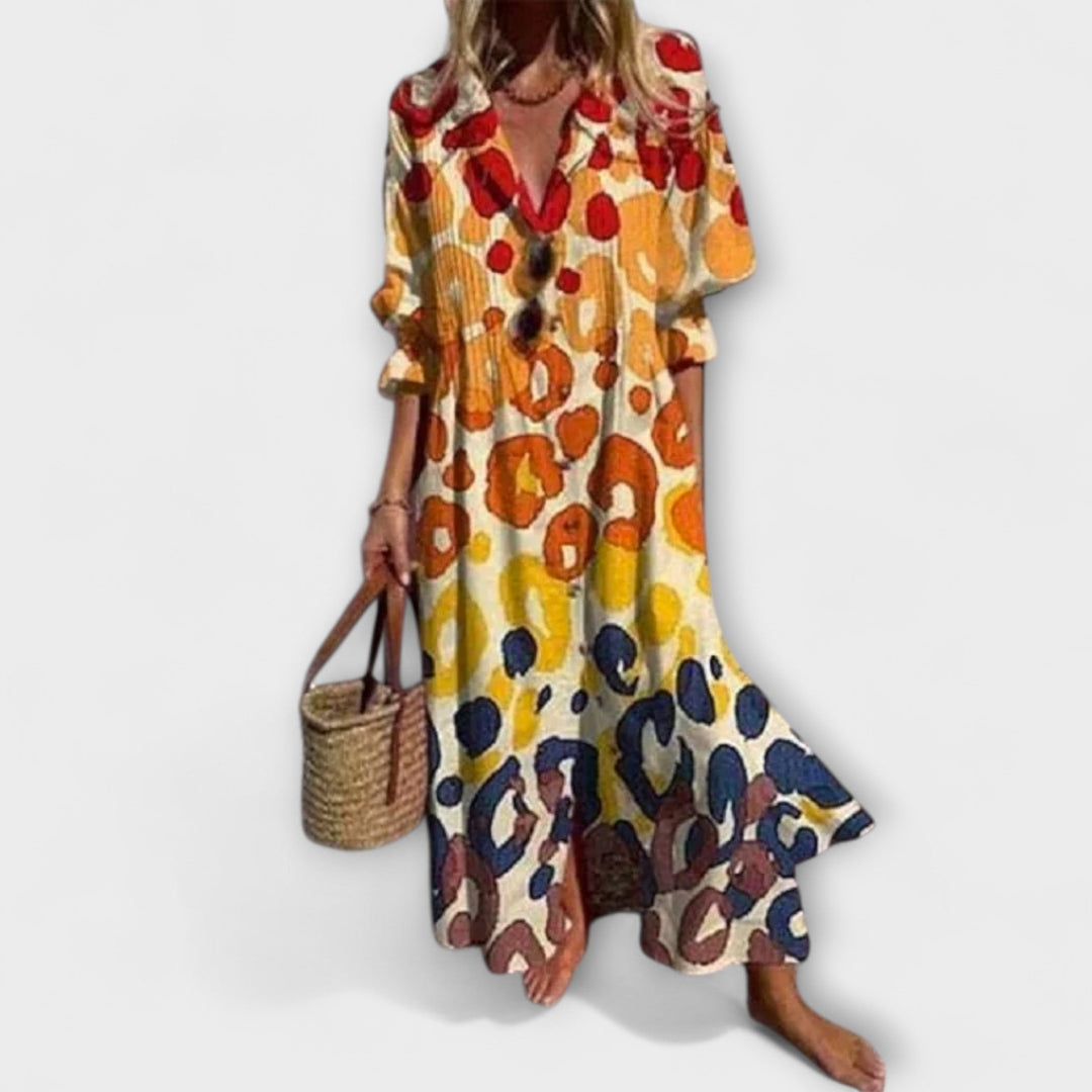 Lila - Tailored Maxi Coat with Abdominal Cover