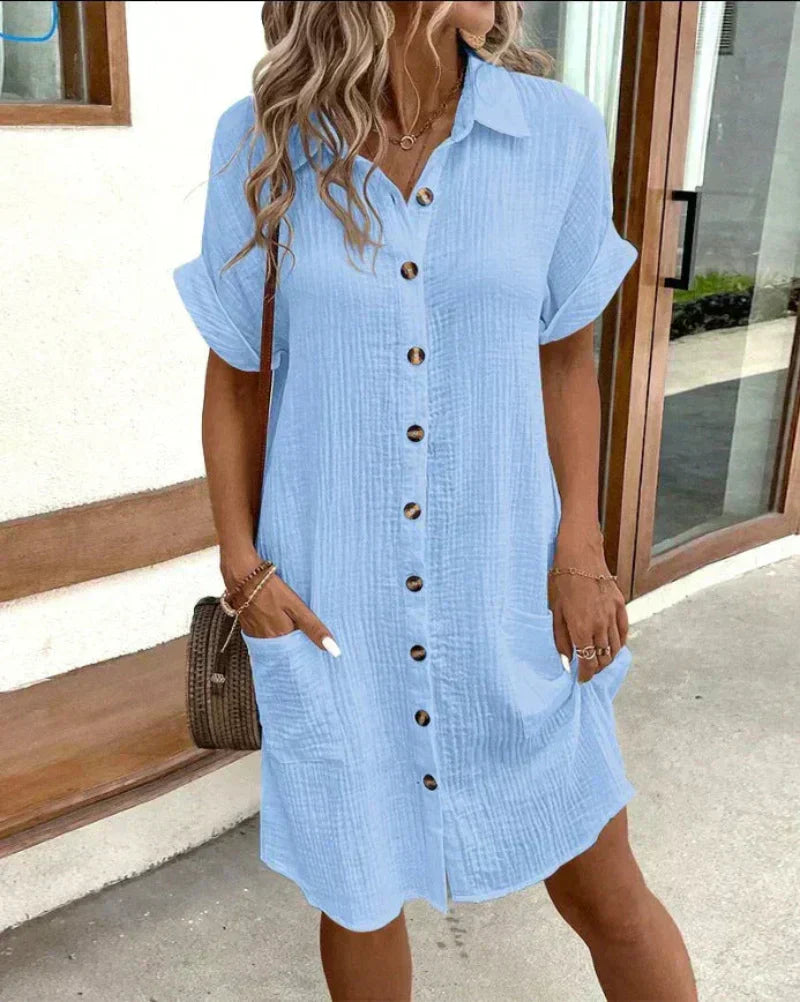 Aria - Classic Polo Casual Dress