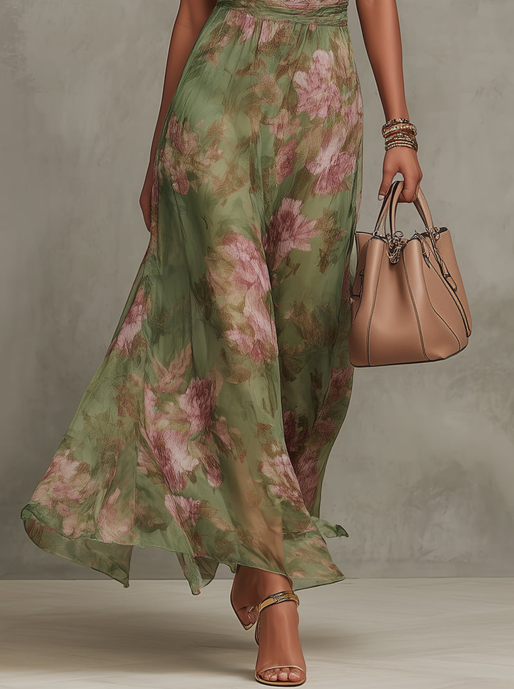 Faith™ | Elegant Floral Maxi Dress
