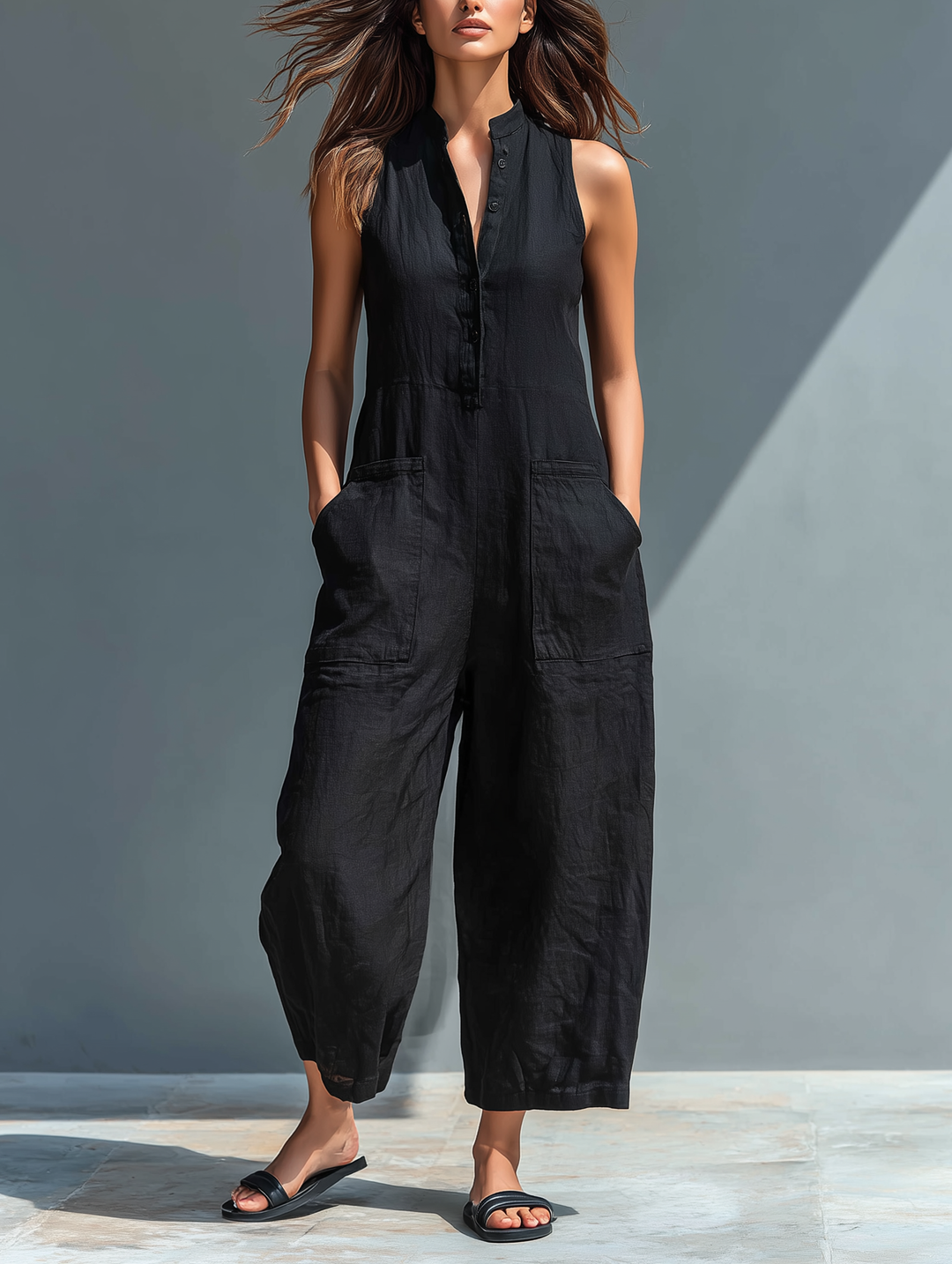 NICKY | Elegant Sleeveless Jumpsuit