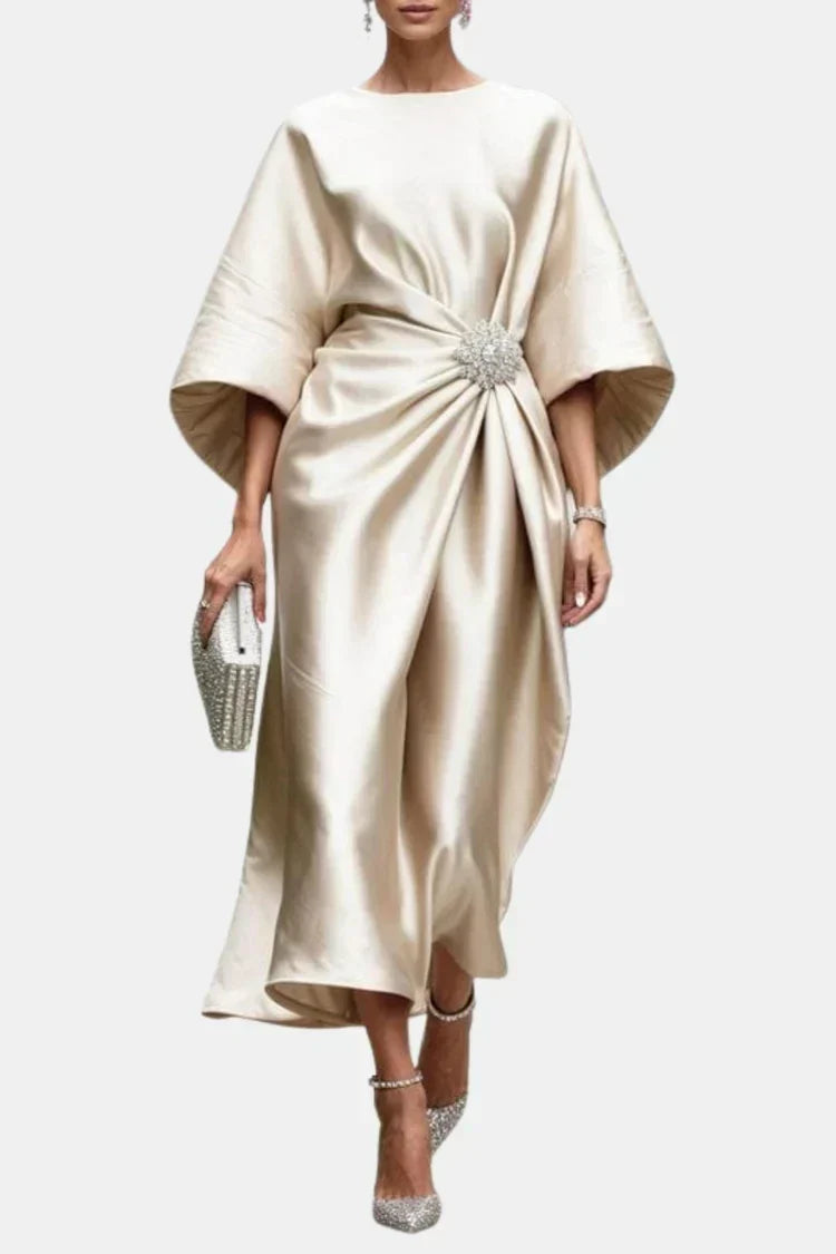 Lieke™ | Elegant Satin Maxi Dress