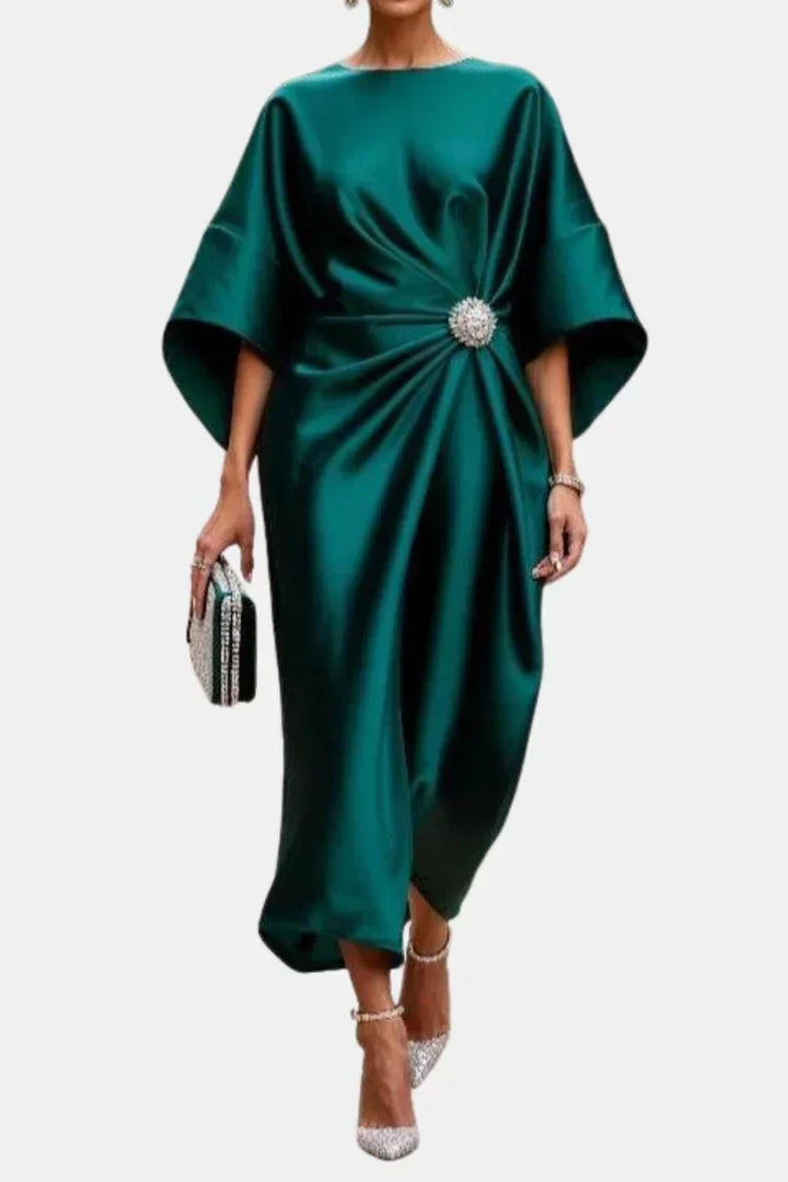 Lieke™ | Elegant Satin Maxi Dress