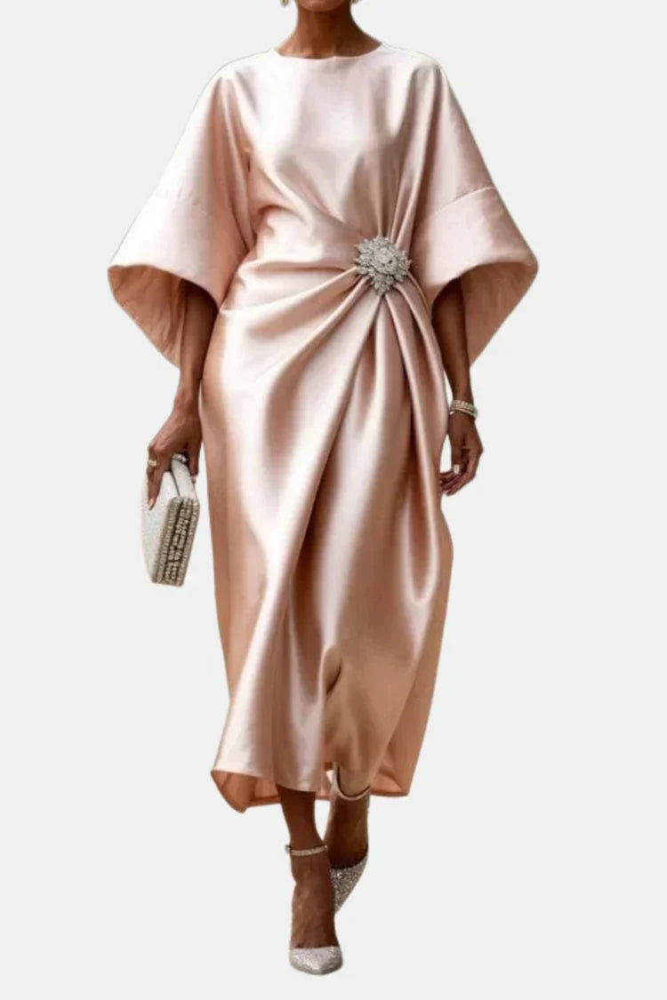 Lieke™ | Elegant Satin Maxi Dress