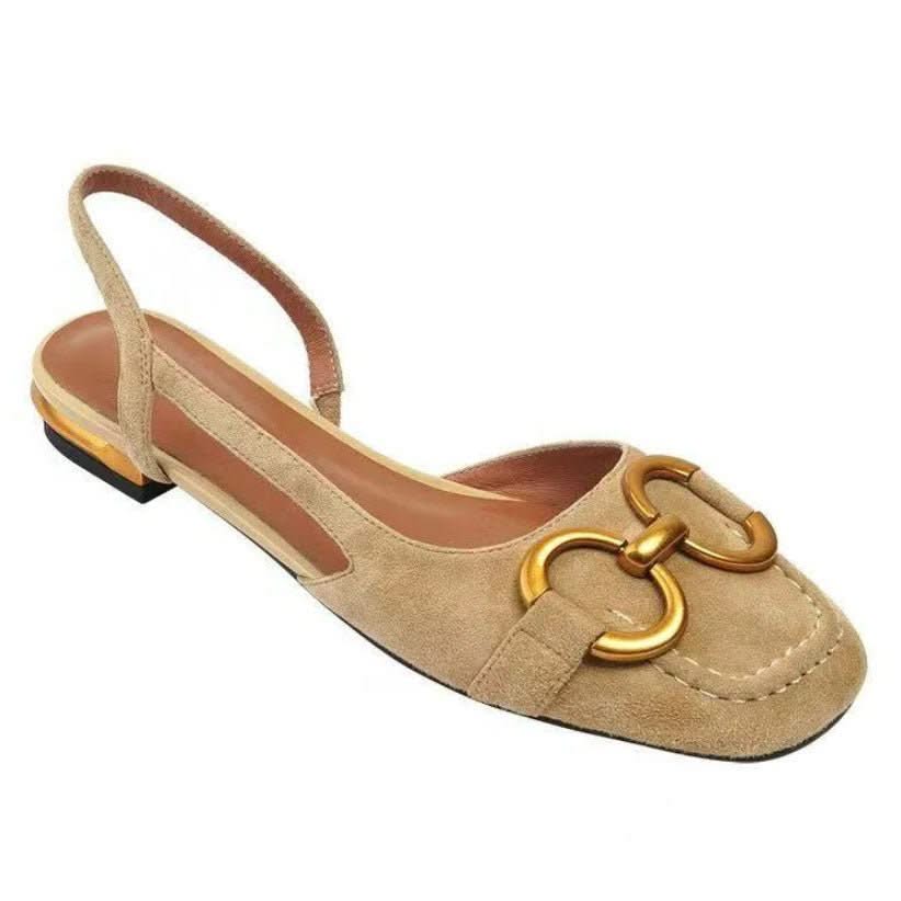 CAMILA | ORTHOPEDIC LEATHER BUCKLE SANDALS