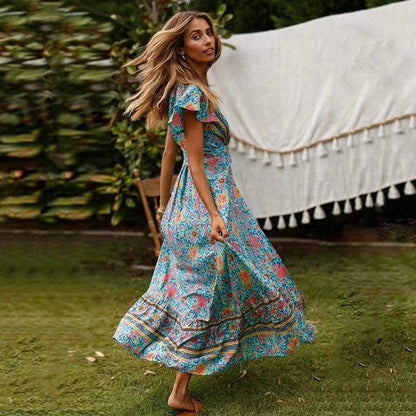 Veronica™ - Maxi Jurk Met Hoge Split