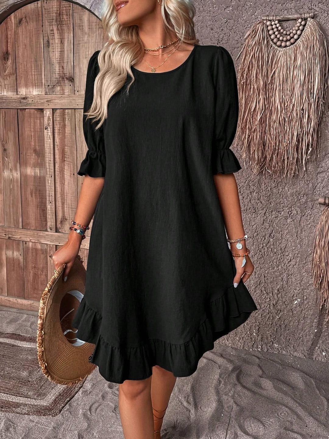 Kyria | Elegant Essence Midi Dress