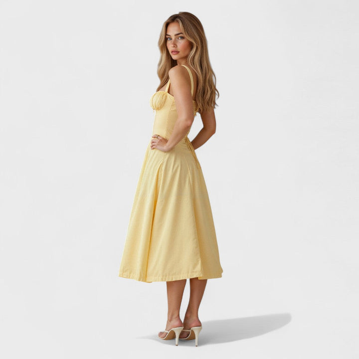 Kiana - Laced Midi Dress