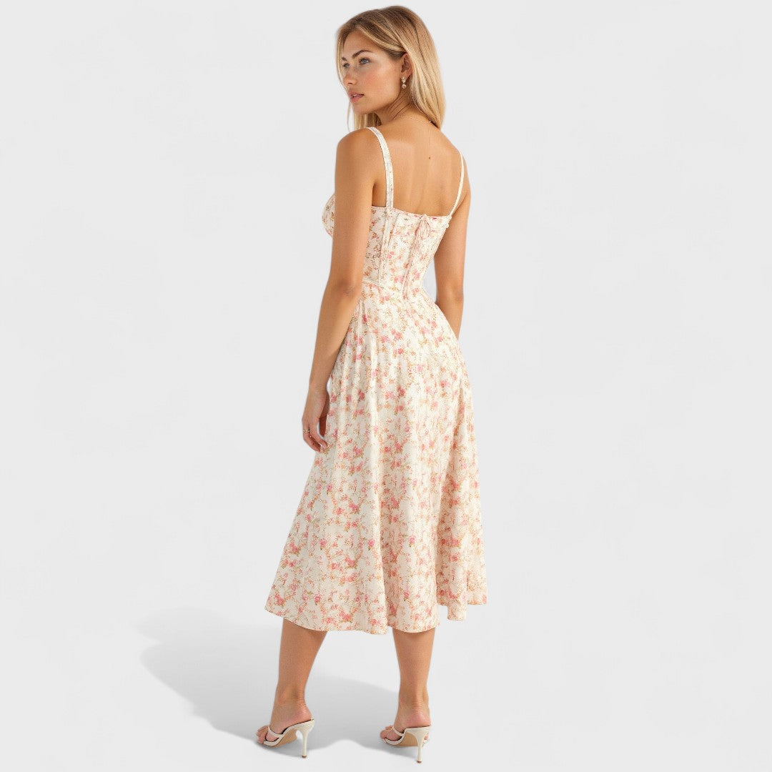 Kiana - Laced Midi Dress