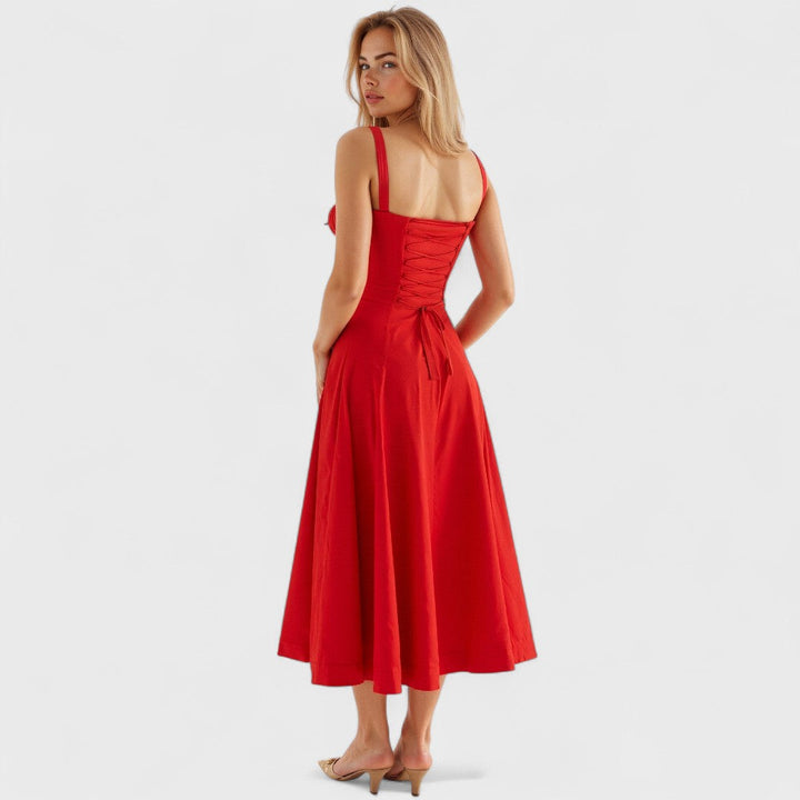 Kiana - Laced Midi Dress