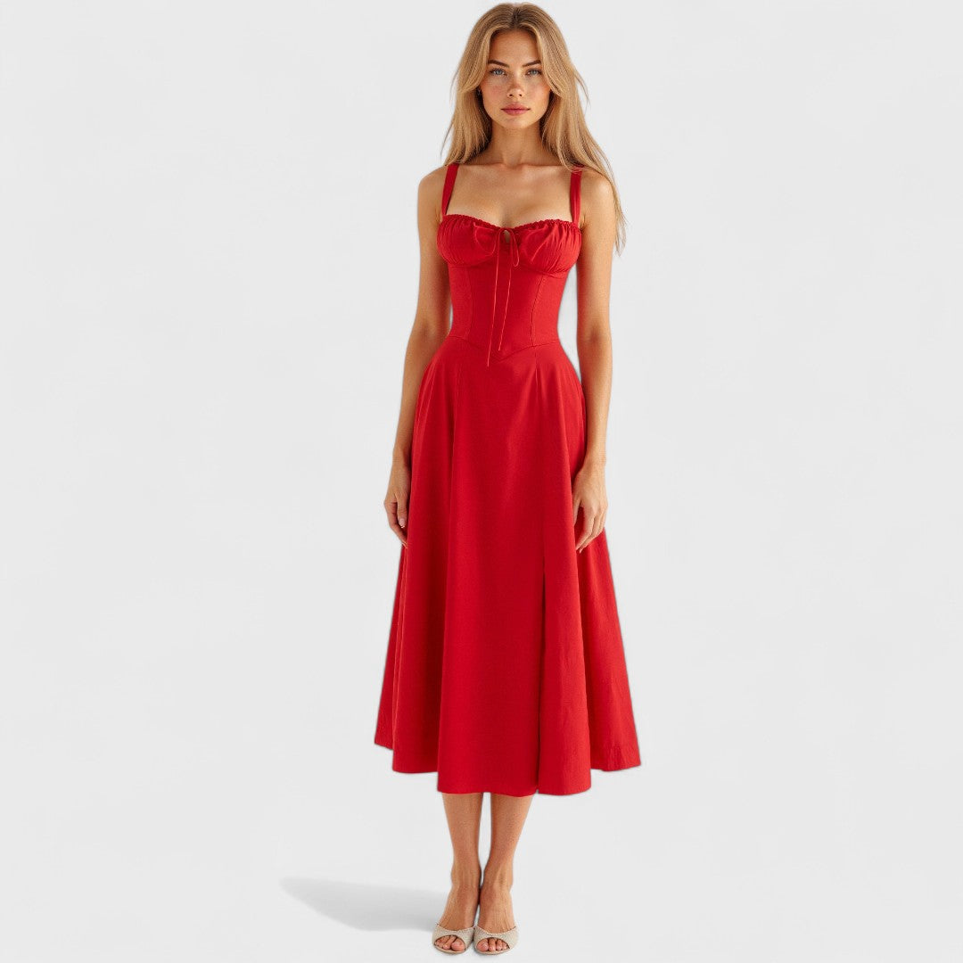 Kiana - Laced Midi Dress