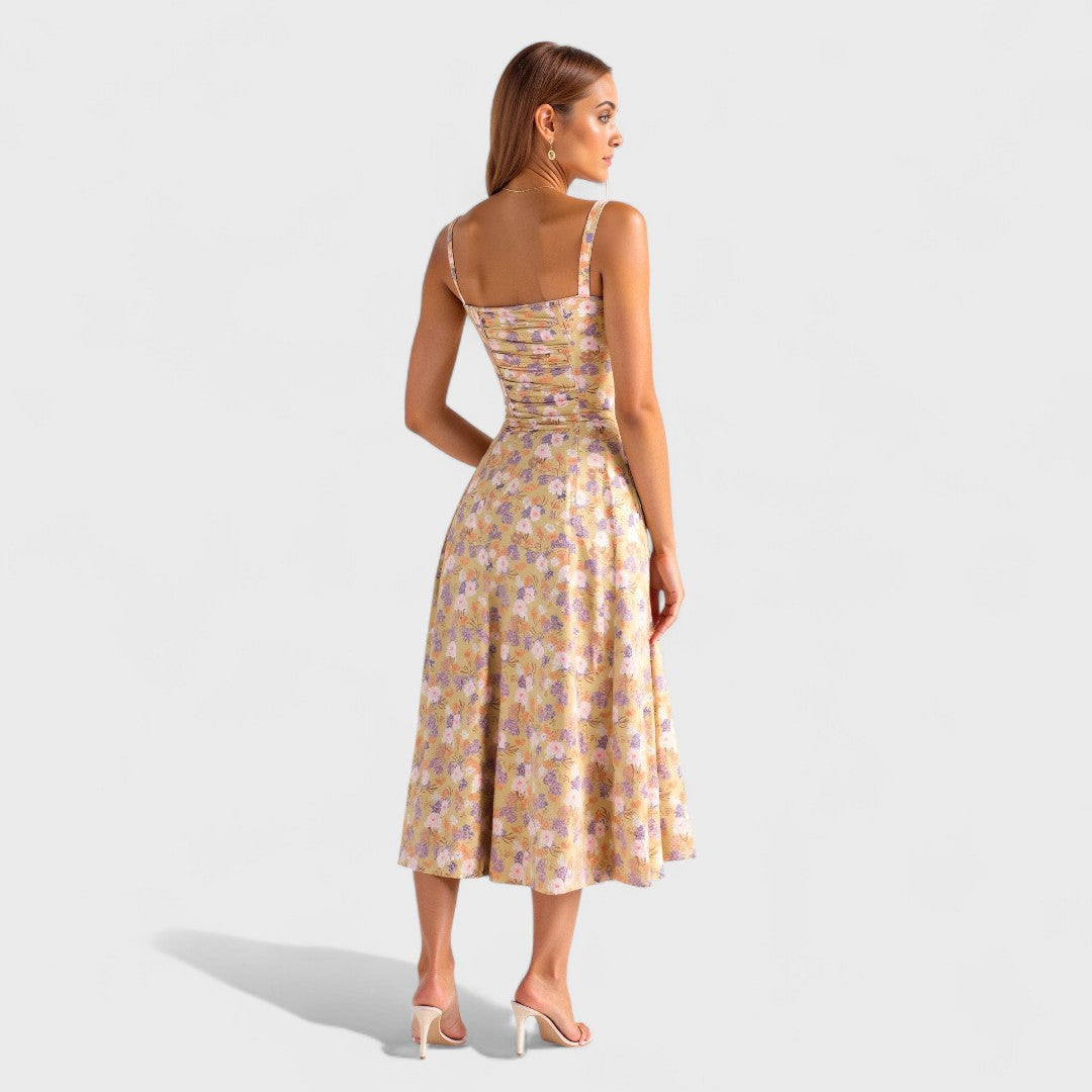 Kiana - Laced Midi Dress