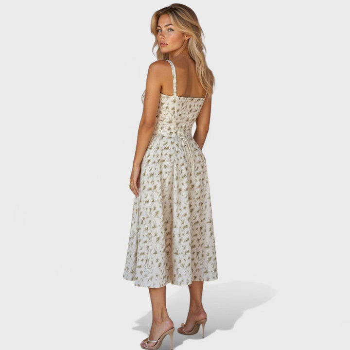 Kiana - Laced Midi Dress