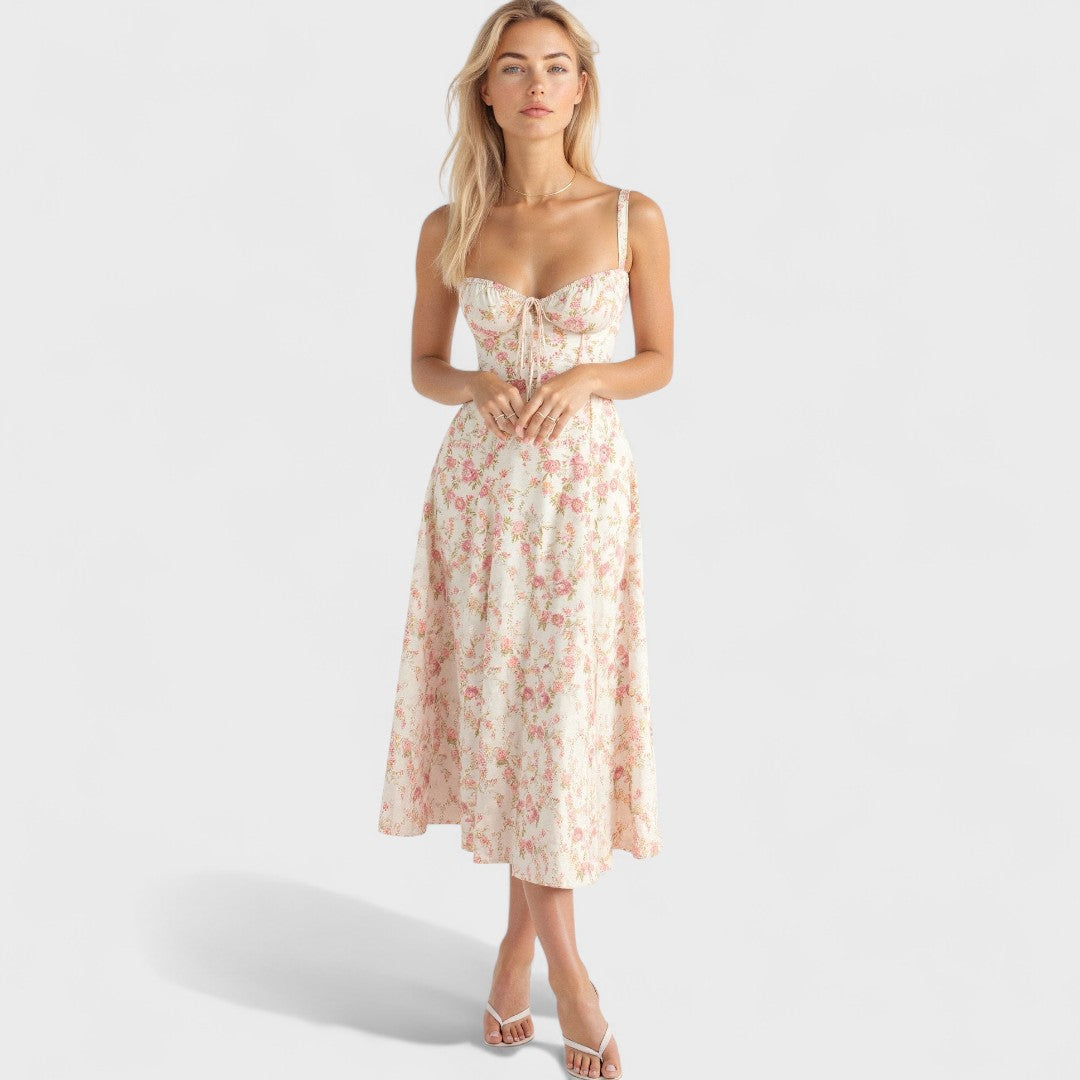 Kiana - Laced Midi Dress