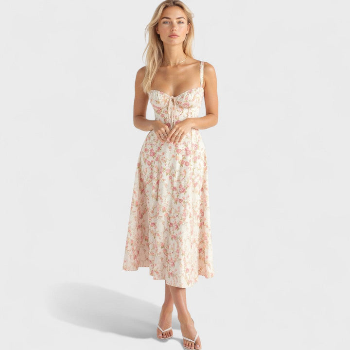 Kiana - Laced Midi Dress