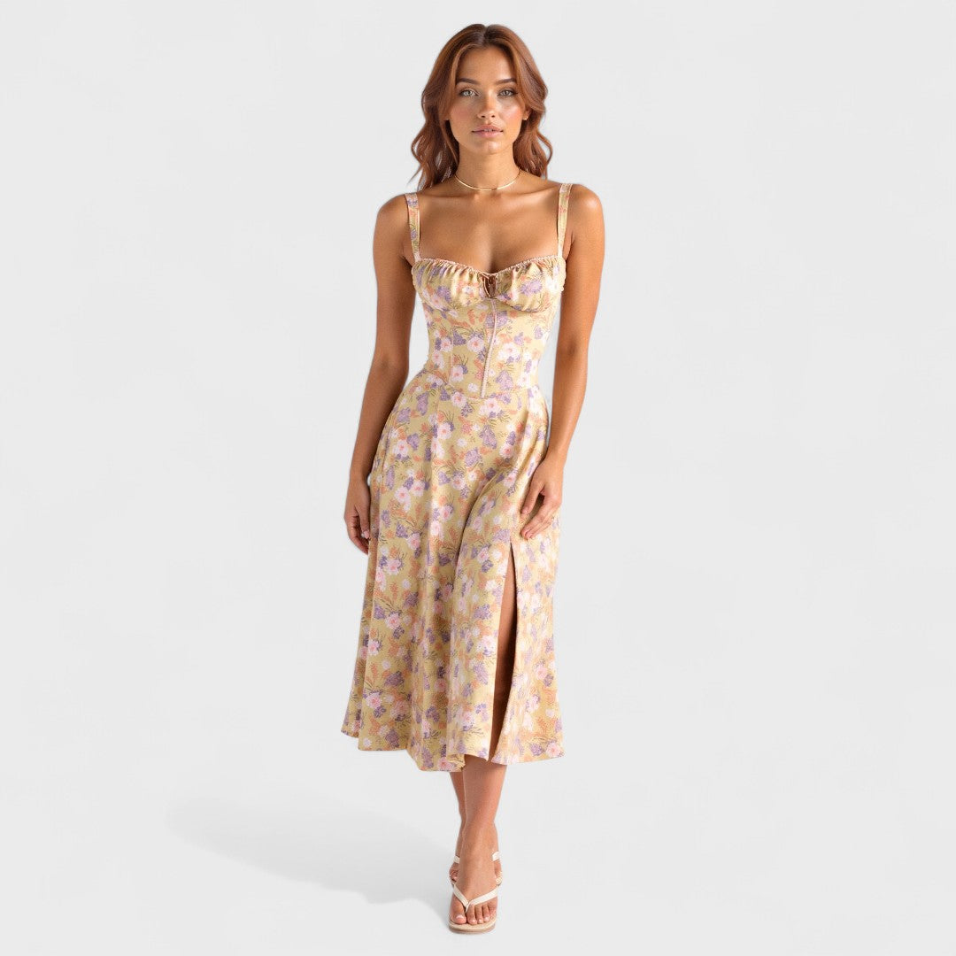 Kiana - Laced Midi Dress