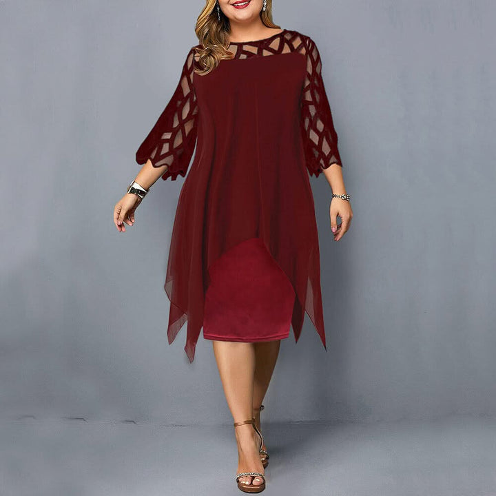 Jamie | Chic Plus Size Midi Dress