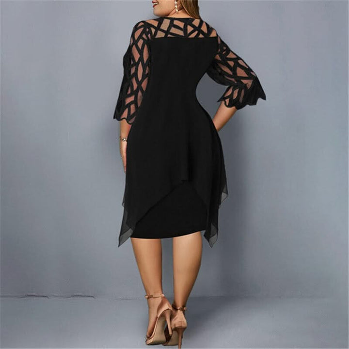 Jamie | Chic Plus Size Midi Dress