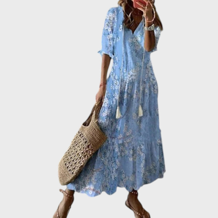 Lilla | Carefree Boho Dress with Accentuated Shape