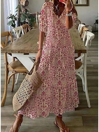 CASSIA™ - Flattering Floral Dress