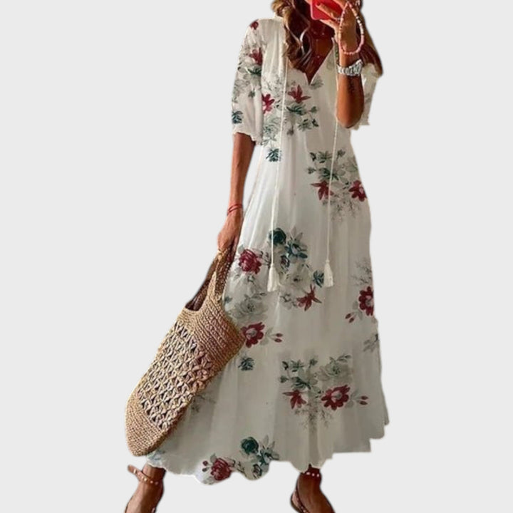 Lilla | Carefree Boho Dress with Accentuated Shape